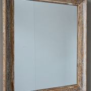 French Antique Mirror with Distressed Patina gallery detail image