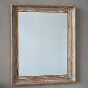 French Antique Mirror with Distressed Patina gallery detail image