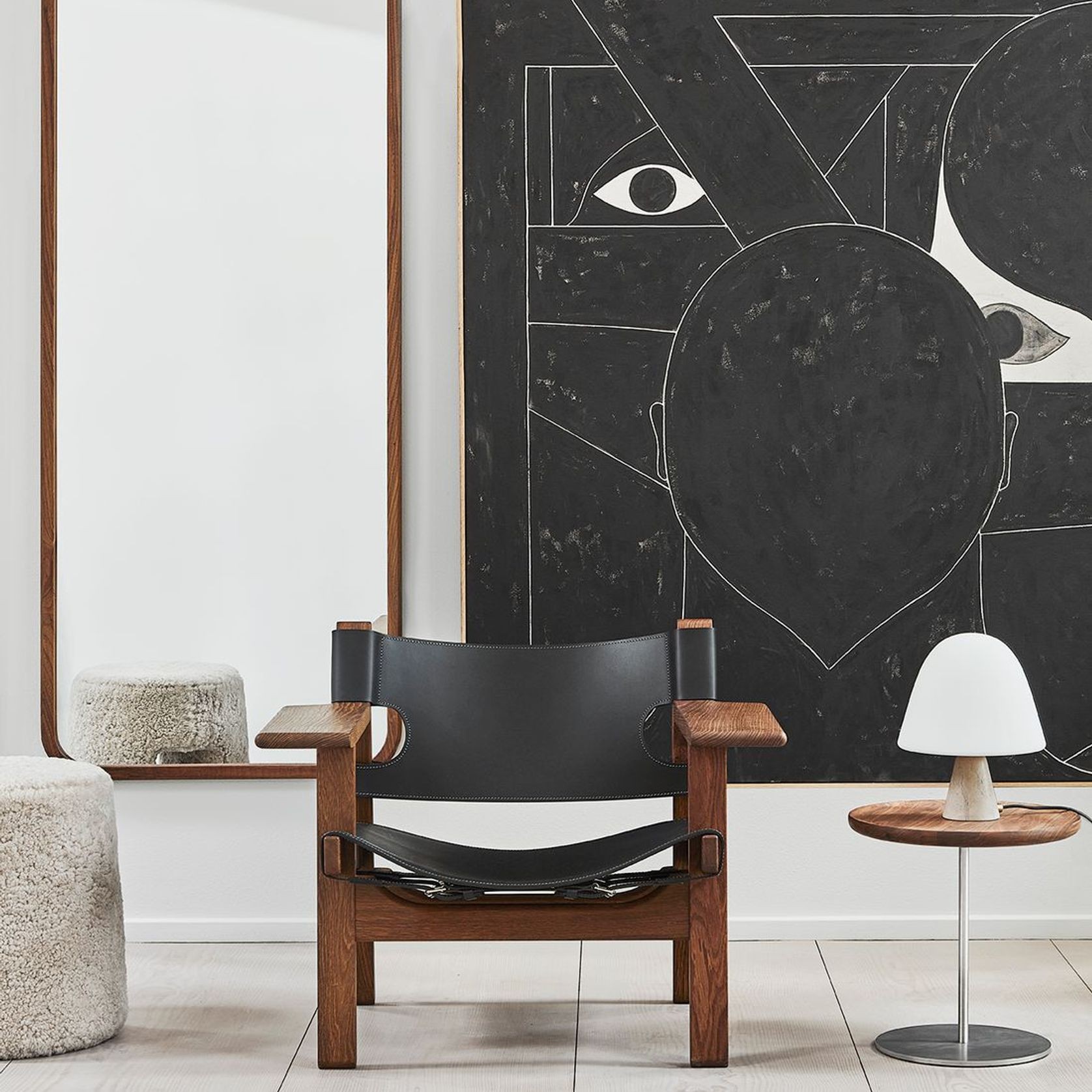Silhouette Mirror Rectangle by Fredericia gallery detail image