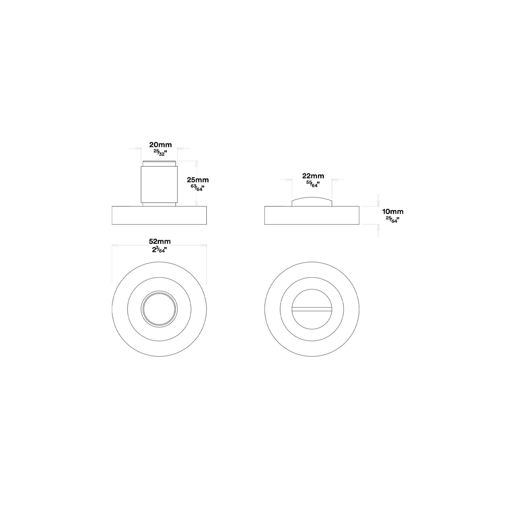 Iver Berlin Round Privacy Turn gallery detail image