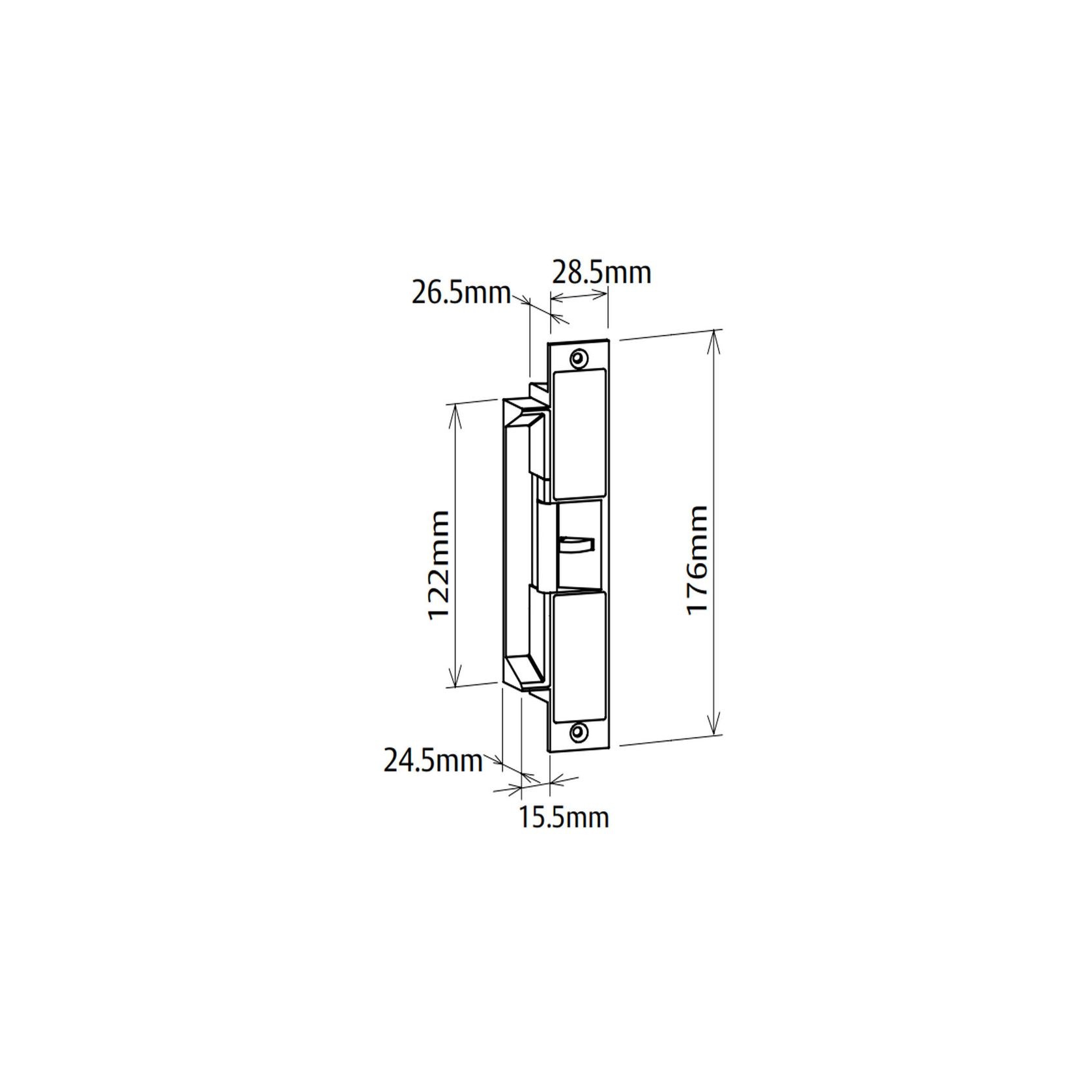 Lockwood ES2100 Electric Strike 10-30V Multi Function gallery detail image