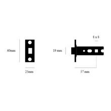 Buster and Punch Tubular Latch for Door Handle gallery detail image