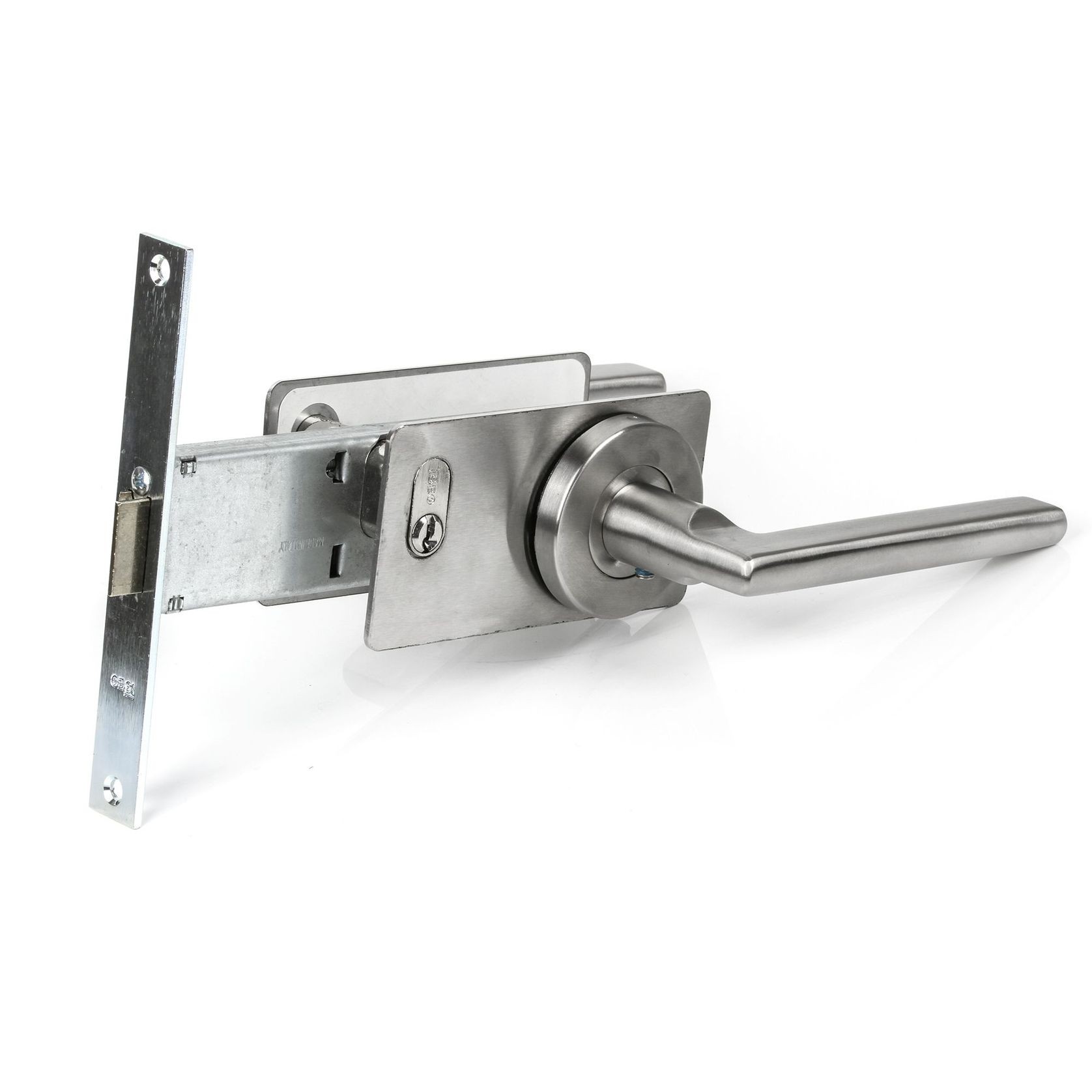 Iseo Mid Rail Lock and Handle Set 704 gallery detail image