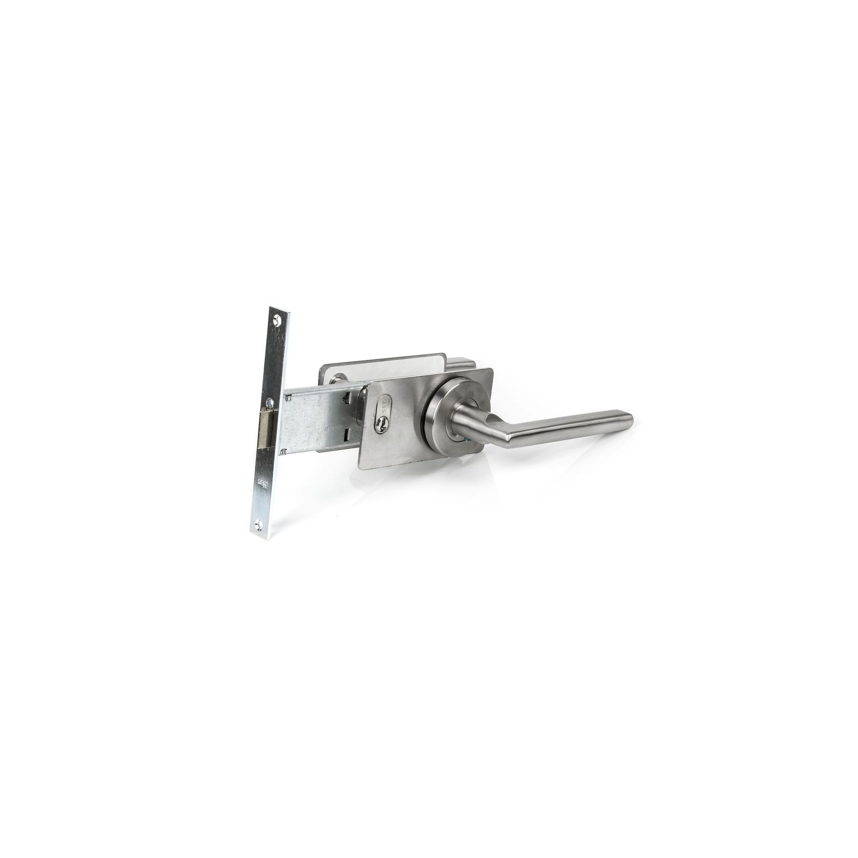 Iseo Mid Rail Lock and Handle Set 704 gallery detail image