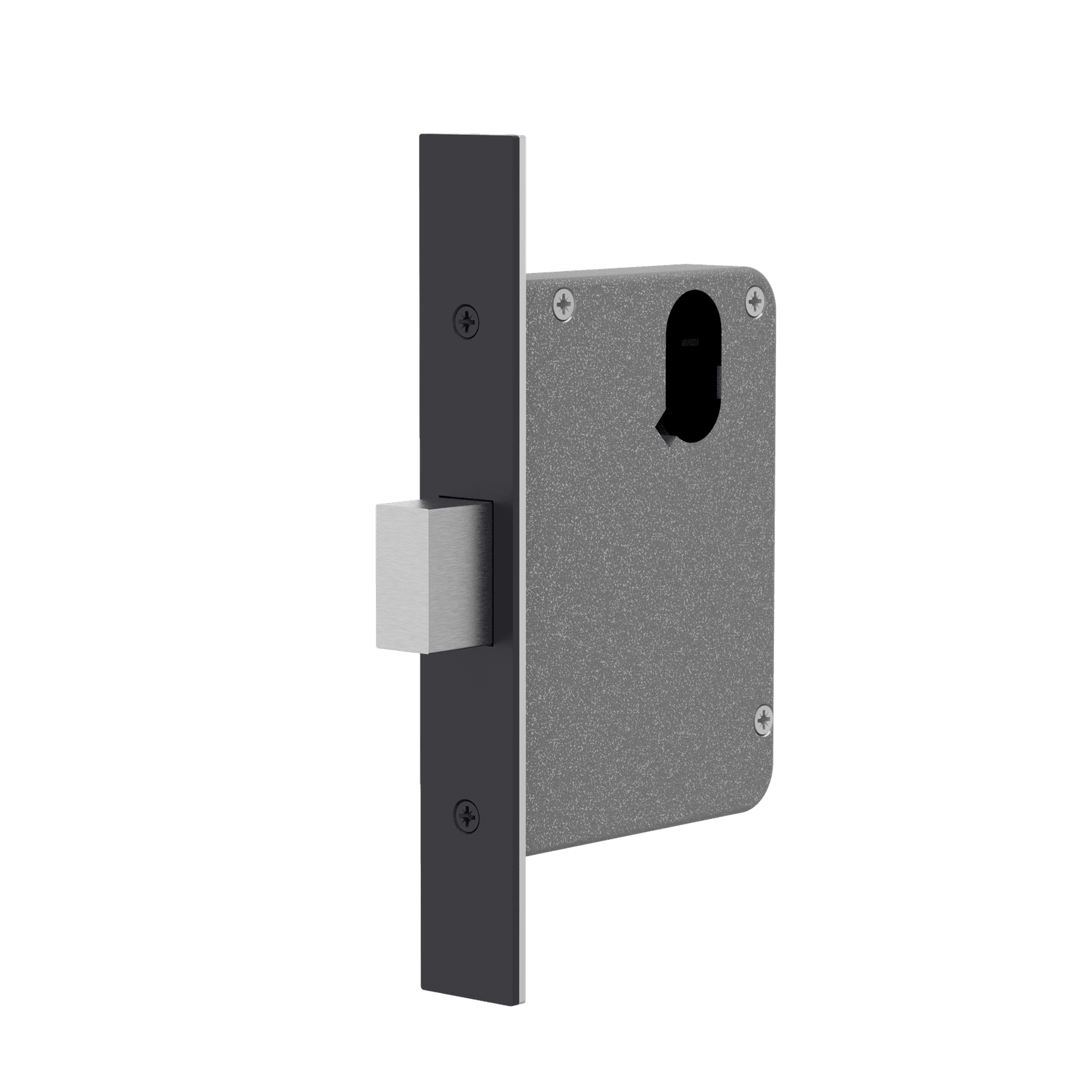 A0200BLK - Mortice Deadlock 60mm Backset gallery detail image