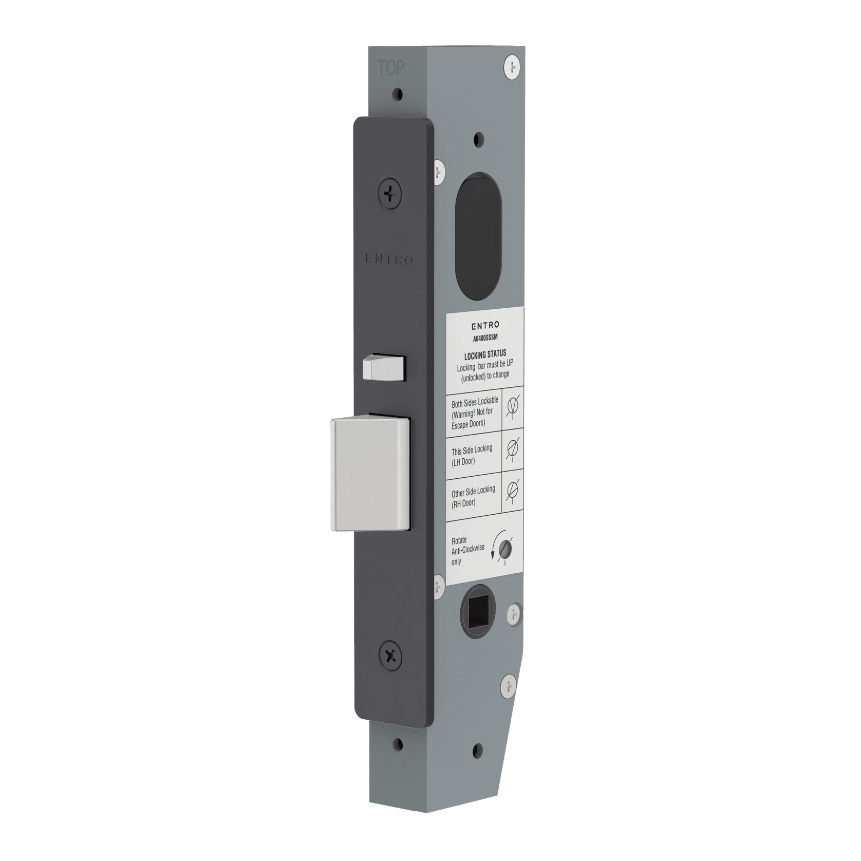 A0400BLK - Multifunction Mortice Lock 23mm Backset gallery detail image