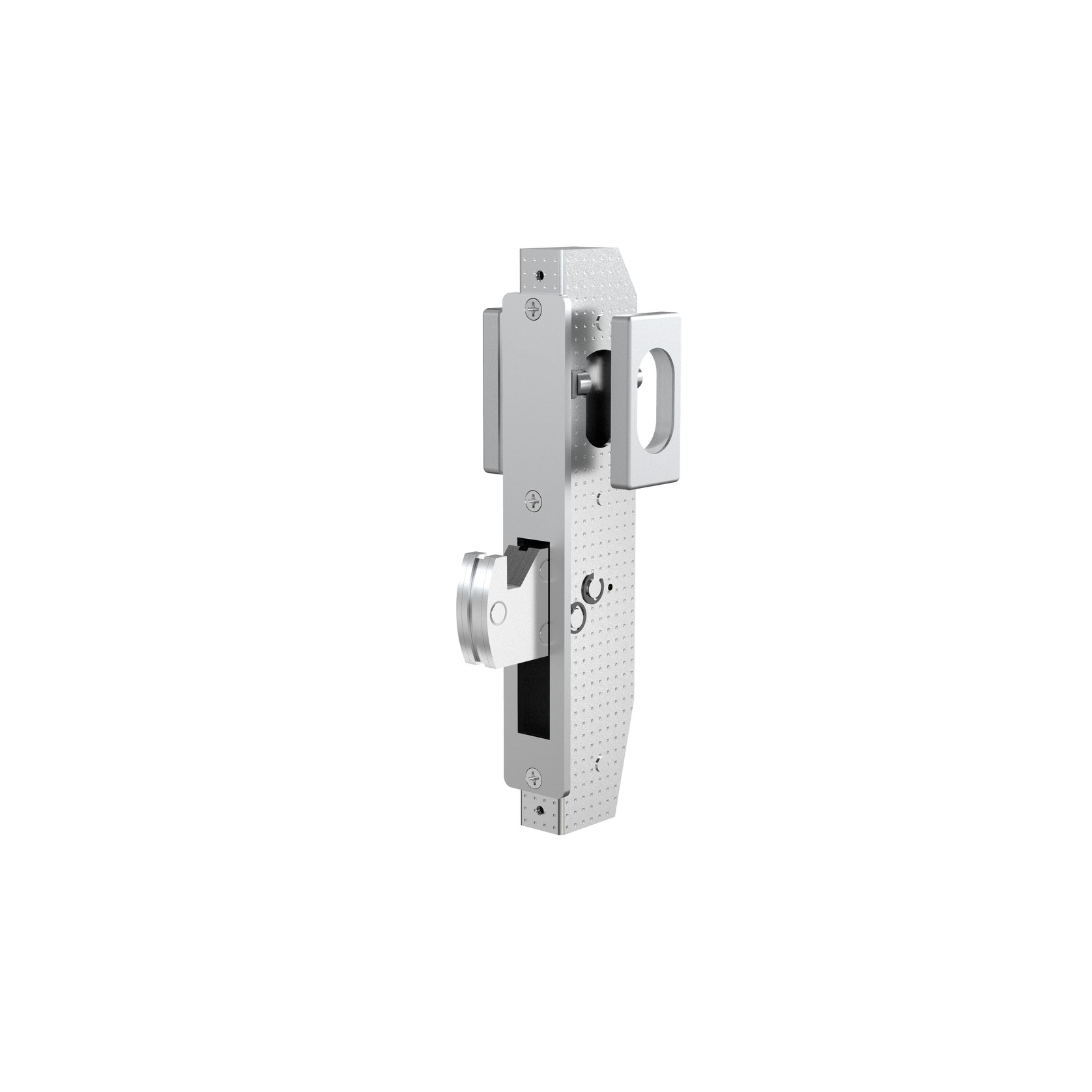 A0442SIL - Short Backset Sliding Door Deadlock gallery detail image