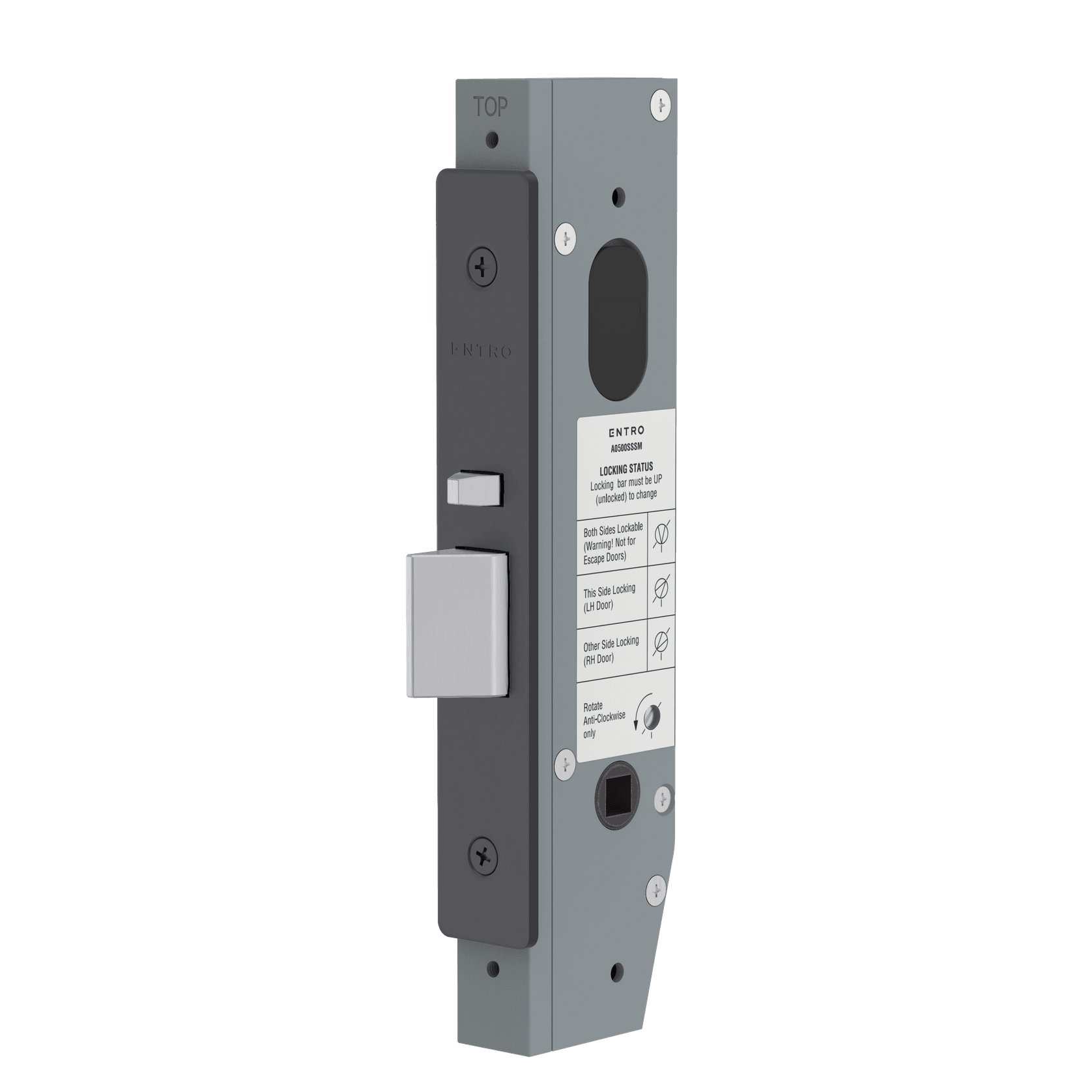 A0500BLK - Multifunction Mortice Lock 30mm Backset gallery detail image
