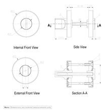 Dion Privacy Snib Door Lock gallery detail image