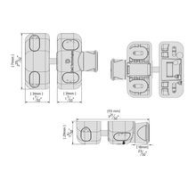 MagnaLatch® Side Pull Gate Latch gallery detail image