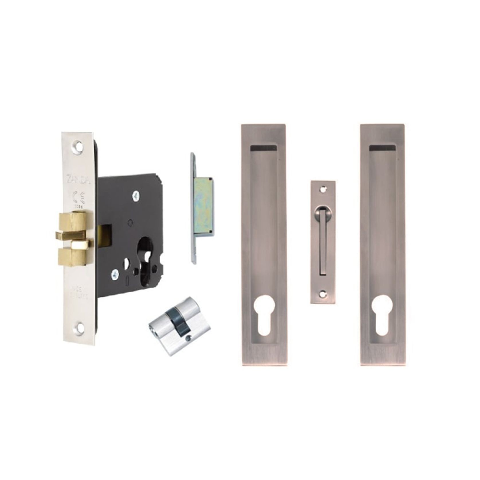 Zanda Verve Sliding Door Lock Kit gallery detail image