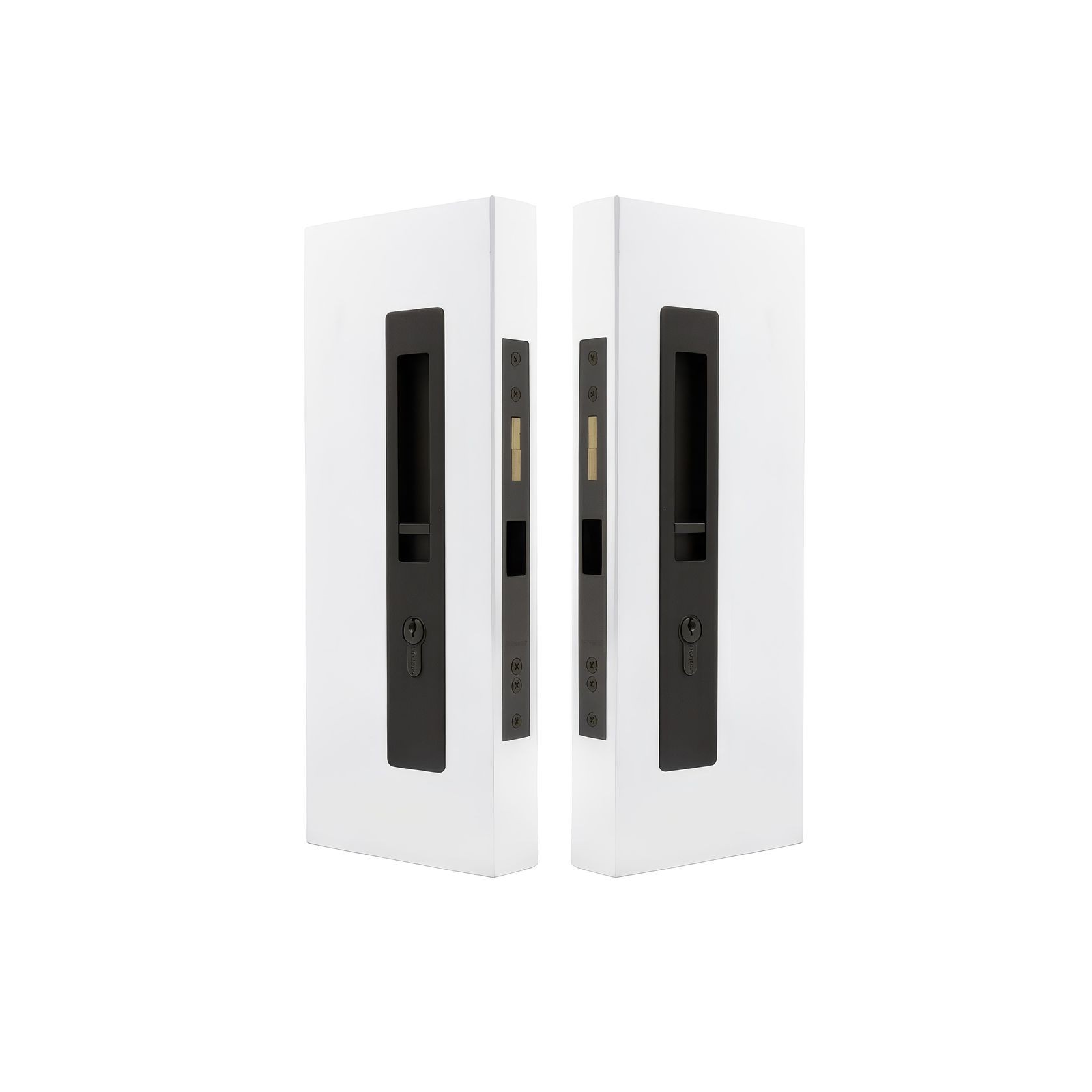 LUME - Locking Set - Integrated - 35-37mm Doors gallery detail image