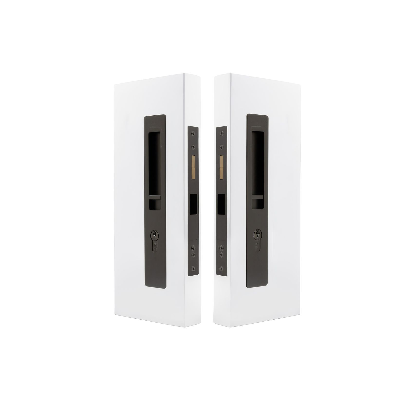 LUME - Locking Set - Integrated - 35-37mm Doors gallery detail image