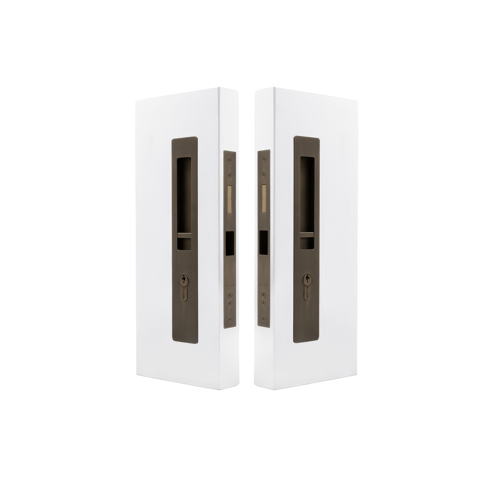 LUME - Locking Set - Integrated - 35-37mm Doors gallery detail image