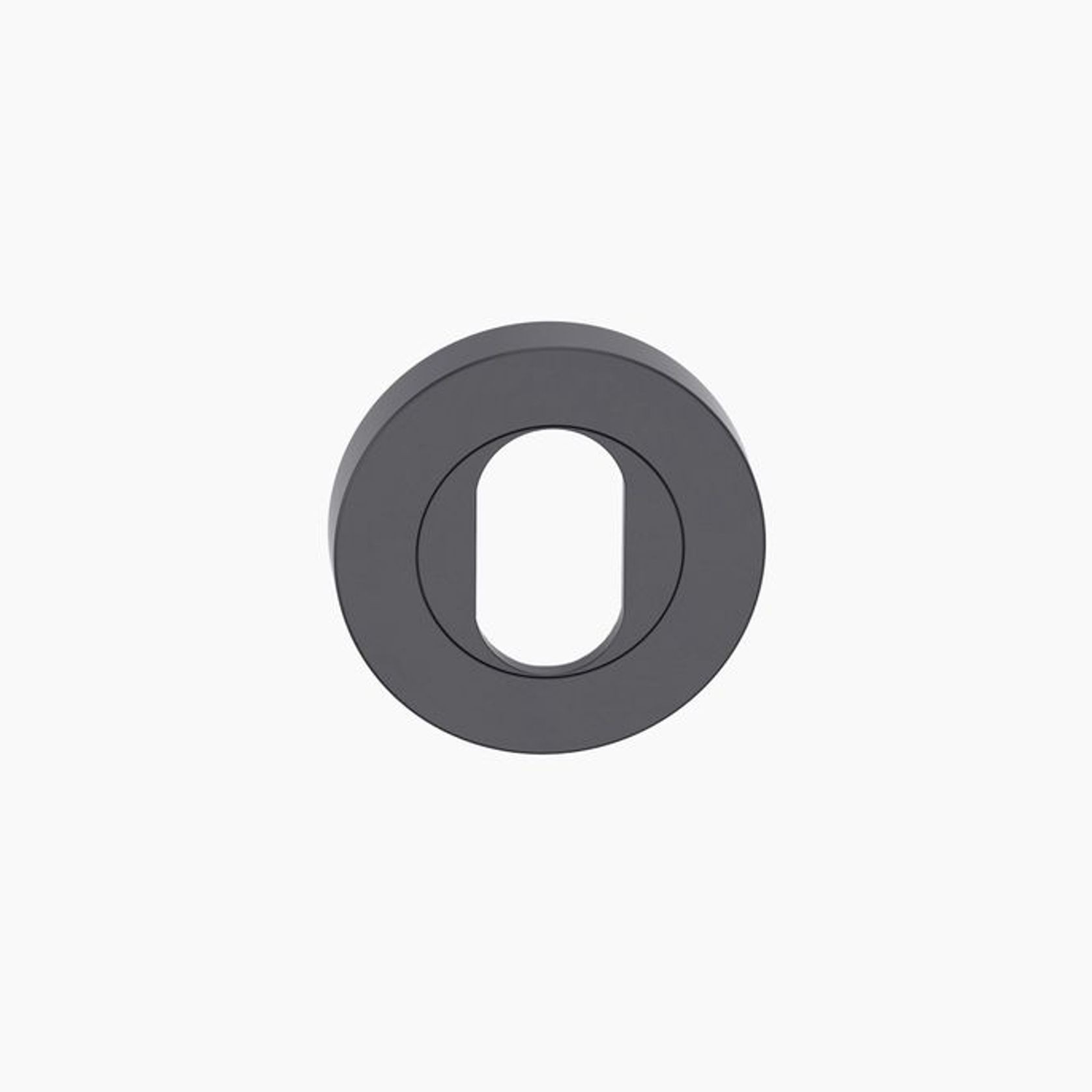 Round Cylinder Escutcheon B0002MBLK gallery detail image