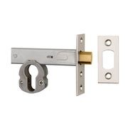 Euro Mortice Deadbolt - 60mm Backset | Polished Nickel gallery detail image