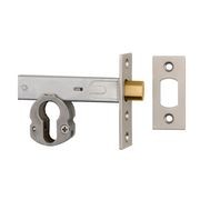 Euro Mortice Deadbolt - 60mm Backset | Satin Nickel gallery detail image