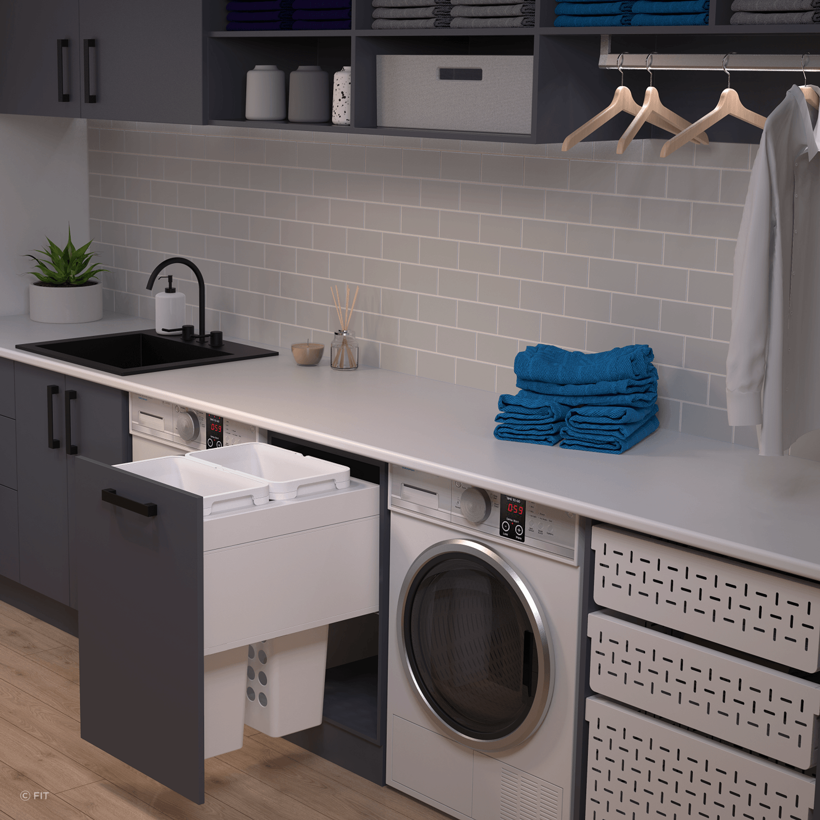 Tanova Drawer Insert Laundry Systems gallery detail image