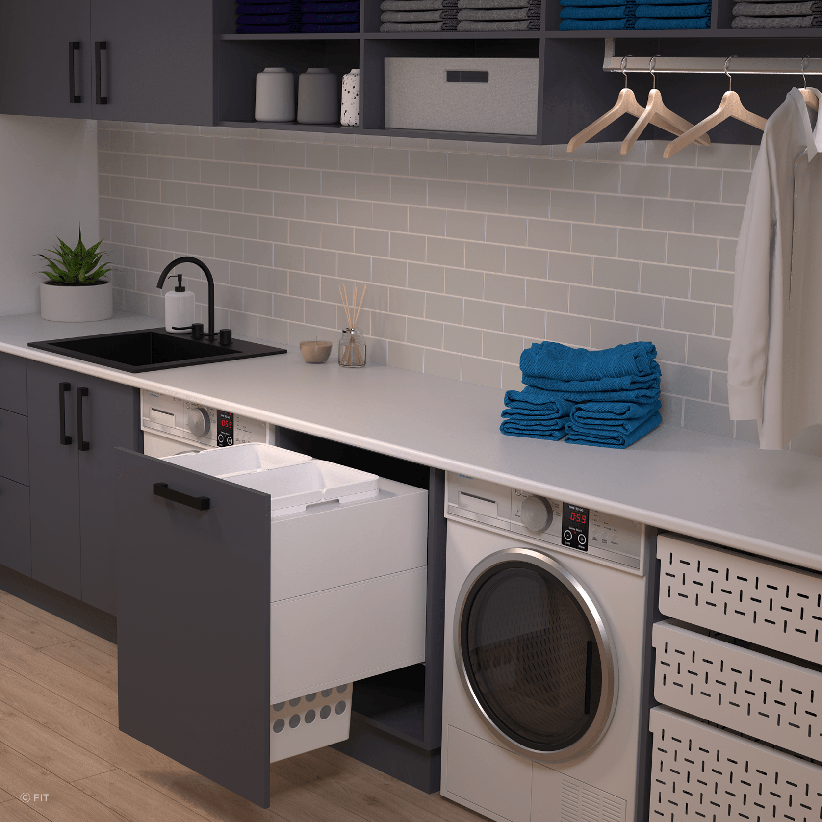 Tanova Drawer Insert Laundry Systems gallery detail image