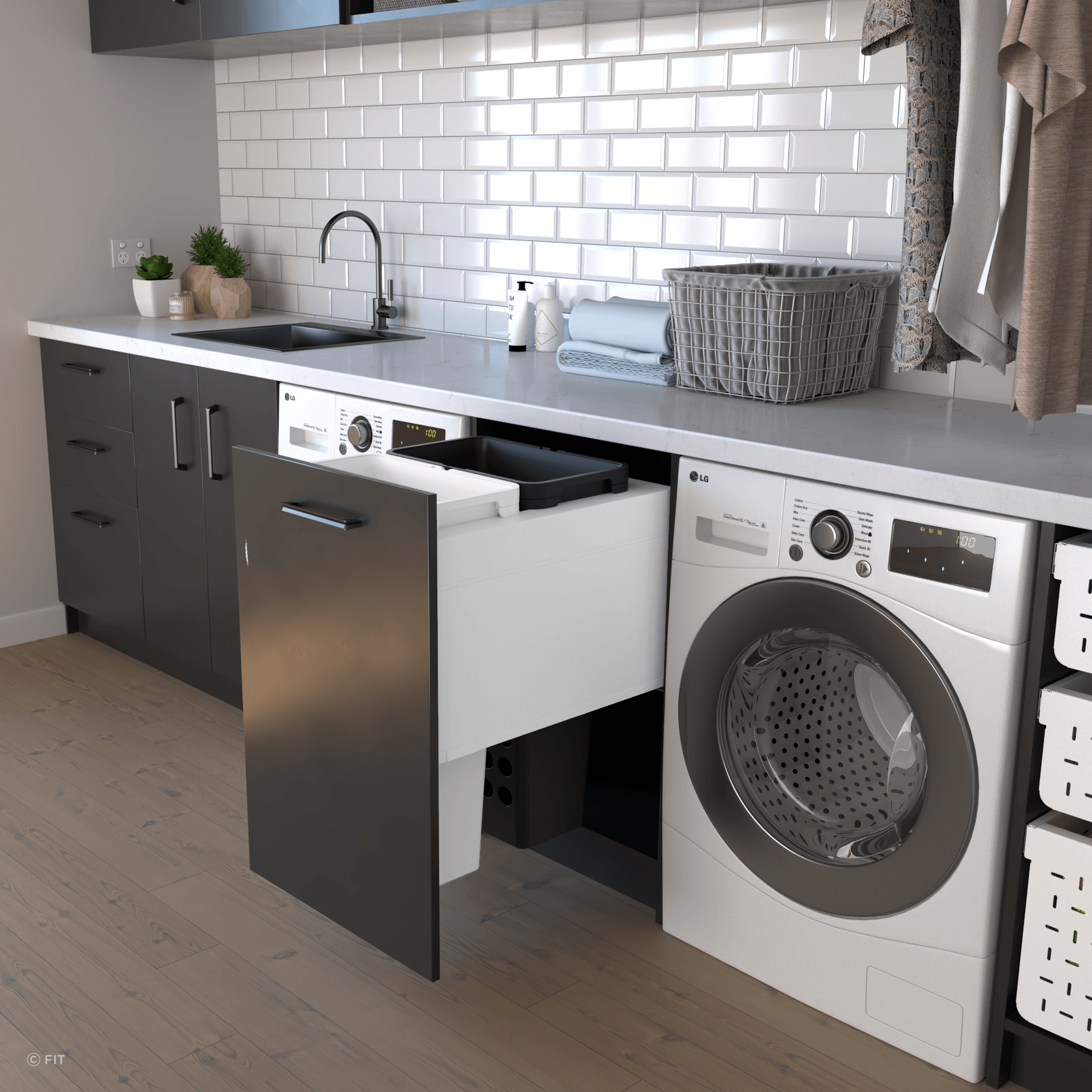 Tanova Drawer Insert Laundry Systems gallery detail image