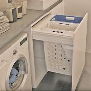 Krome Twin Laundry Hamper (2 X 35Lt) gallery detail image