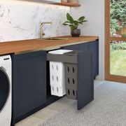 Concelo 2 x 35L Laundry Hampers | Door Pull gallery detail image