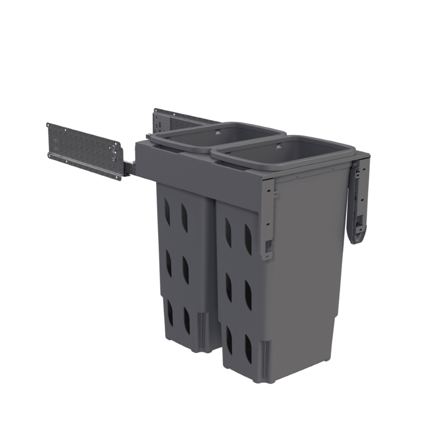 Concelo 2 x 35L Laundry Hampers | Door Pull gallery detail image