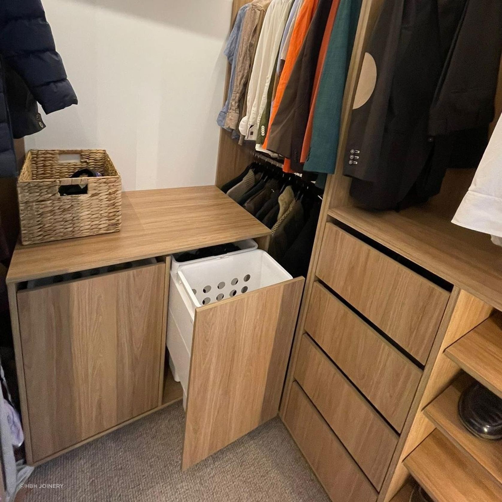 Tanova Designer Series 2 Pull Out Laundry Unit gallery detail image