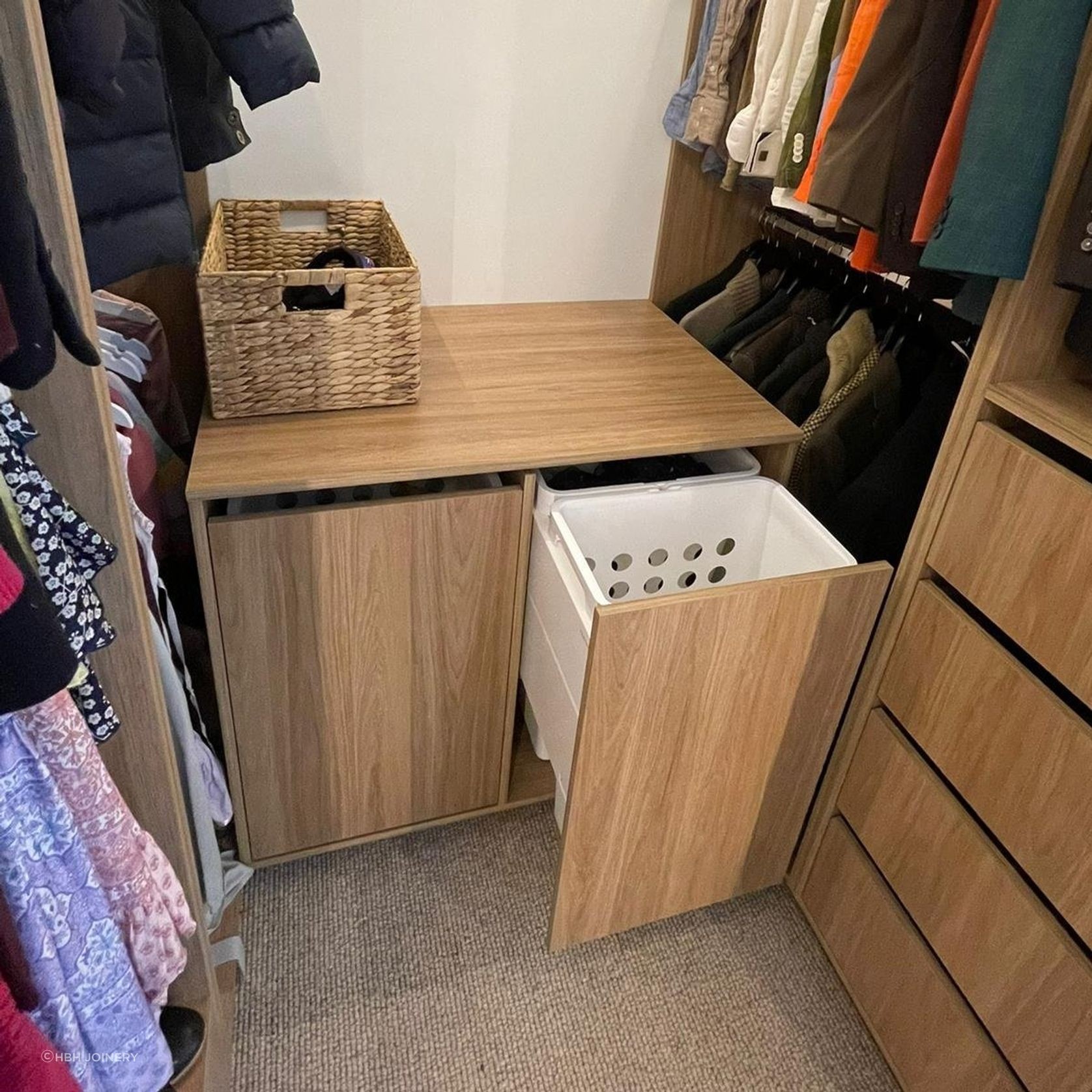 Tanova Designer Series 2 Pull Out Laundry Unit gallery detail image