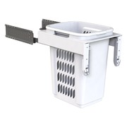 Concelo 1 x 60L Hamper | Door Pull | White gallery detail image