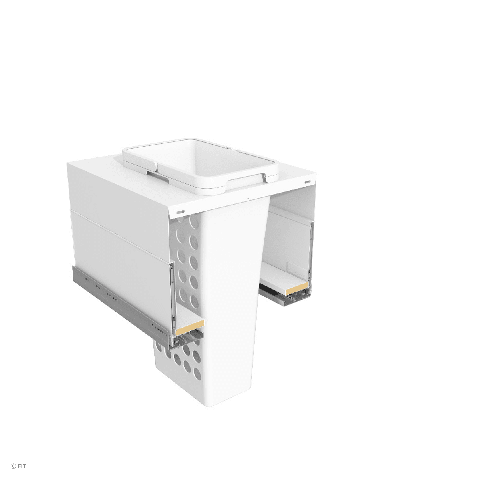 Tanova Designer Series 2 Pull Out Laundry Unit gallery detail image