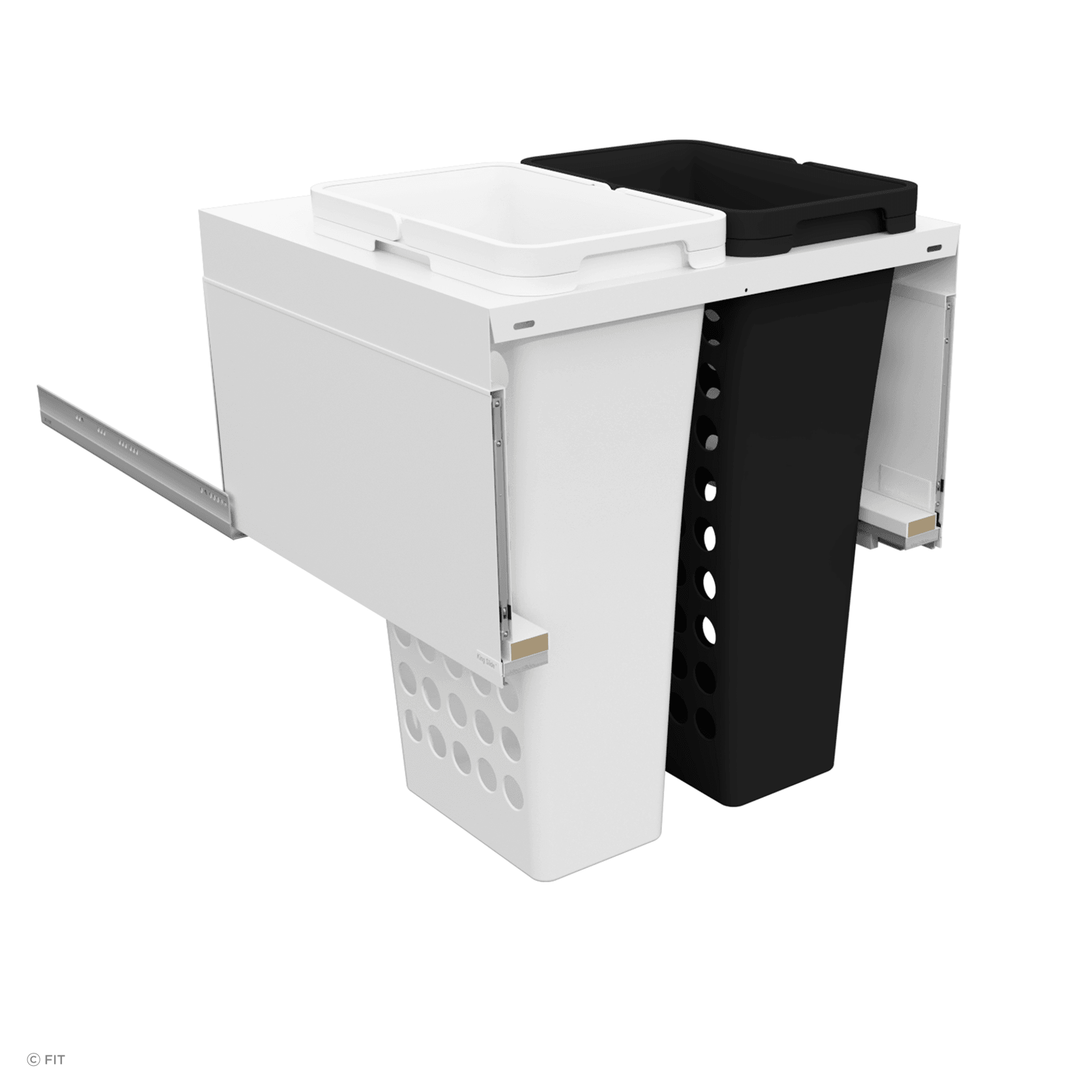 Tanova Designer Series 2 Pull Out Laundry Unit gallery detail image