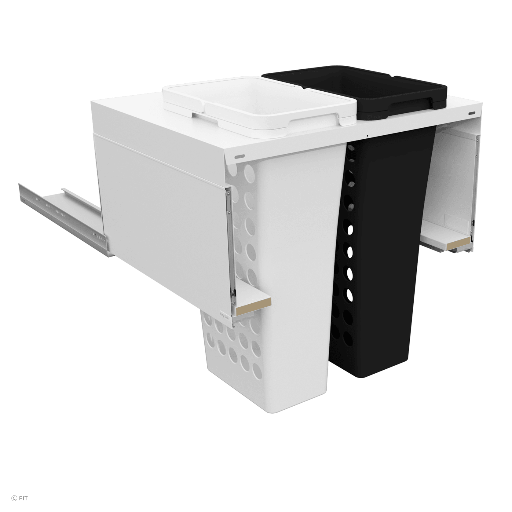 Tanova Designer Series 2 Pull Out Laundry Unit gallery detail image