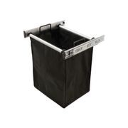 18" Pull-Out Hamper Matt Aluminium gallery detail image