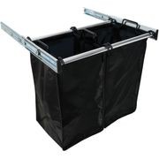 24" Pull-Out Hamper Polished Chrome gallery detail image
