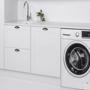 English Classic Laundry Cabinet, 1 Drawer gallery detail image