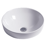 Sleek Round Semi-Recessed Basin gallery detail image