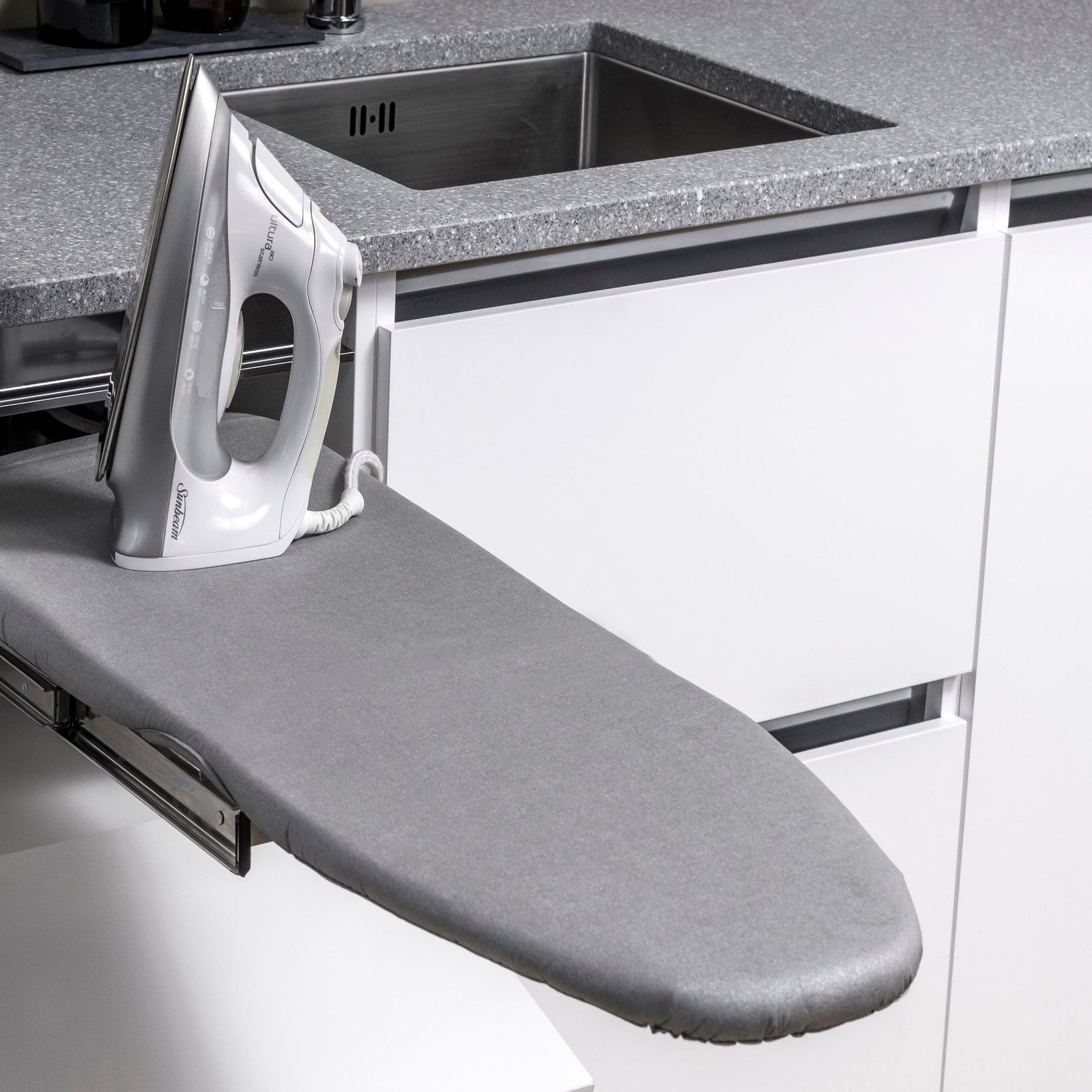 Pull-Out Ironing Board & 450 Laundry Drawer gallery detail image