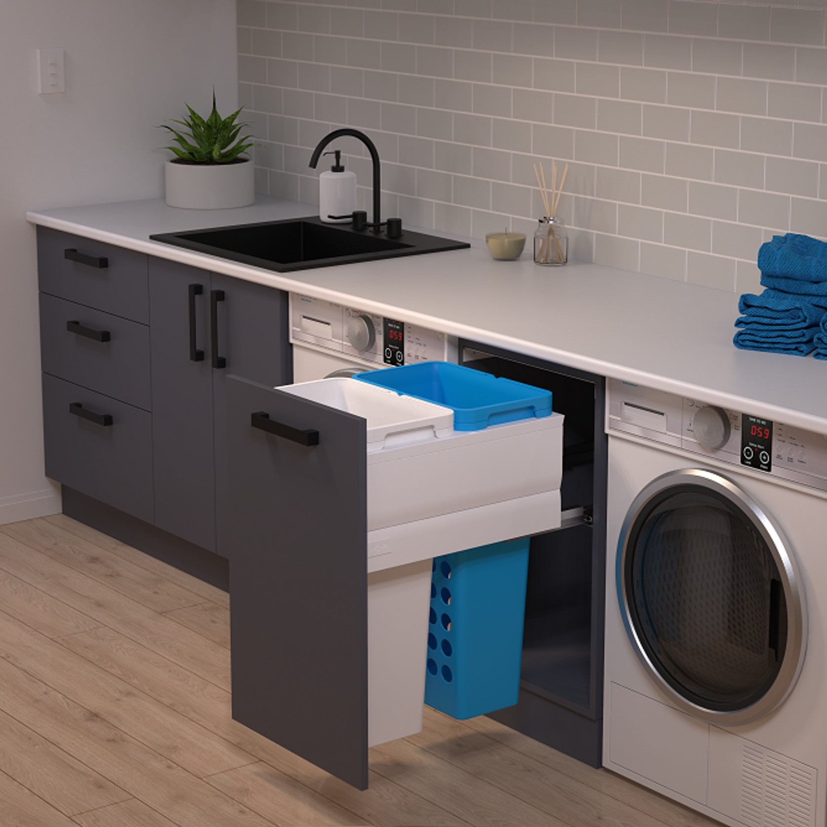Tanova Designer Series Laundry Baskets gallery detail image