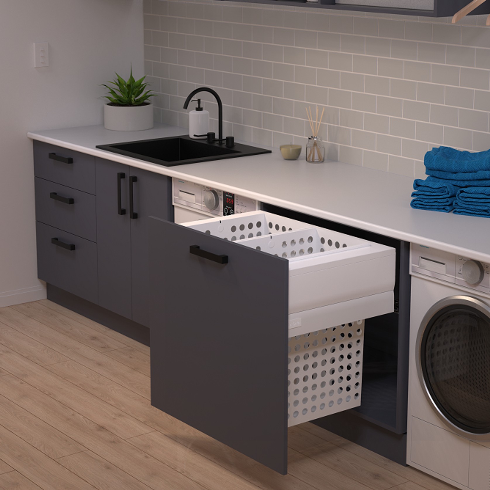 Tanova Designer Series Laundry Baskets gallery detail image