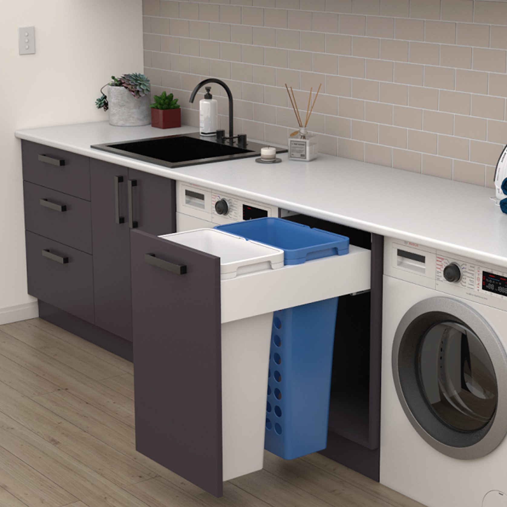 Tanova Simplex Plus Laundry Baskets gallery detail image