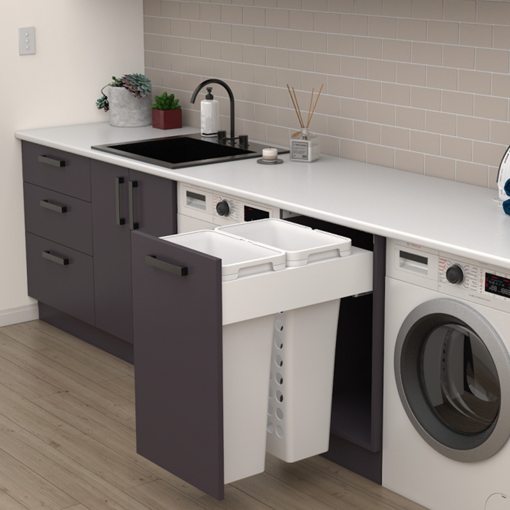 Tanova Simplex Plus Laundry Baskets gallery detail image