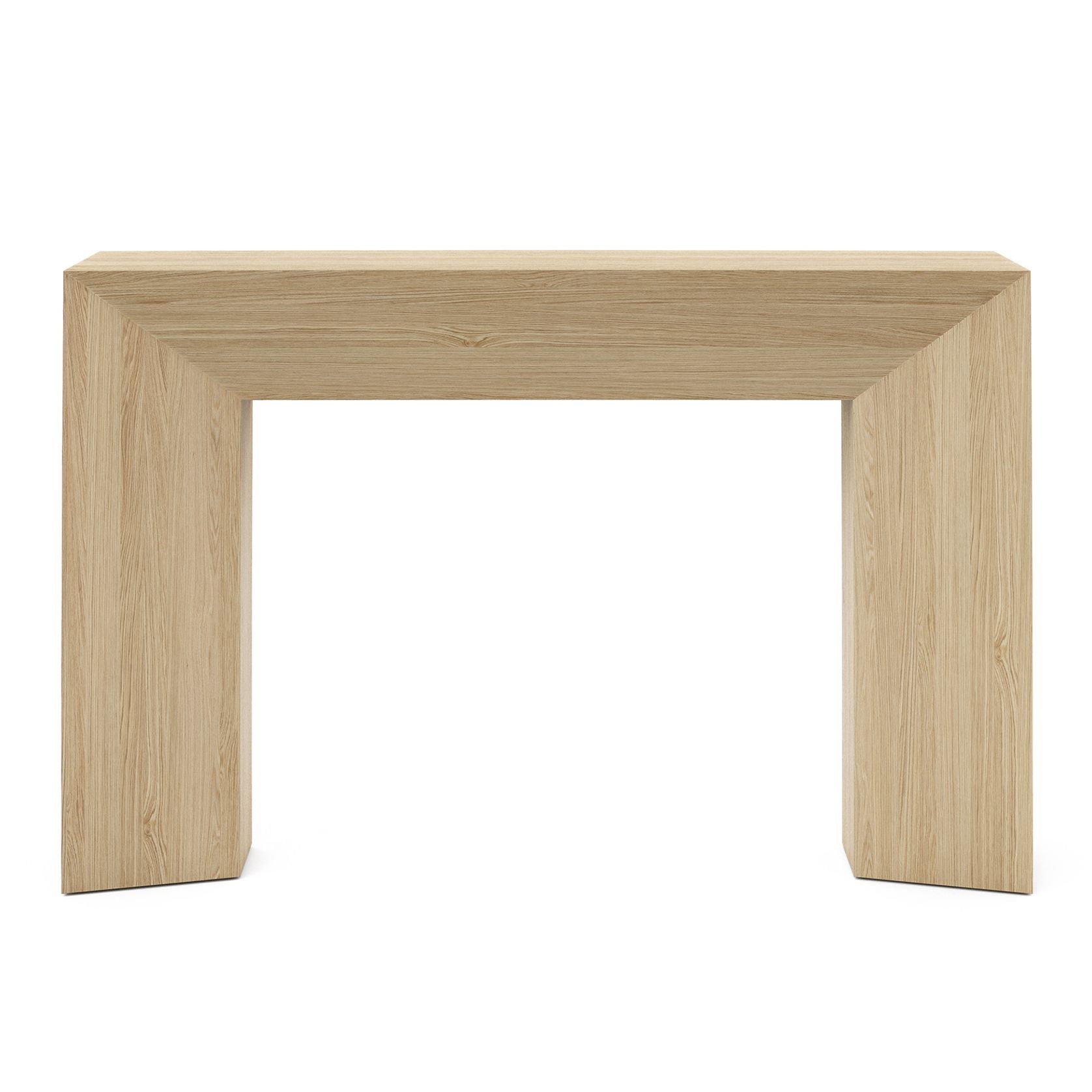 Edje 140cm Oak Tall Console Table | Natural gallery detail image
