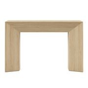 Edje 140cm Oak Tall Console Table | Natural gallery detail image