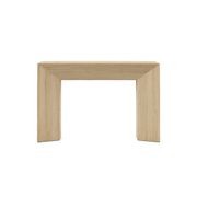 Edje 140cm Oak Tall Console Table | Natural gallery detail image
