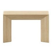 Edje 140cm Oak Tall Console Table | Natural gallery detail image