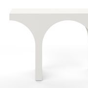 Arcus 140cm Concrete Console Table in Cream Putty gallery detail image