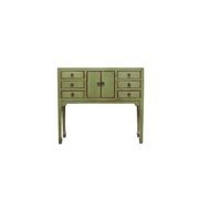 Oriental Painted Console - Petite, Vintage Green gallery detail image