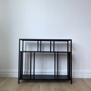 Lorenzo Metal Small Space Console Table gallery detail image