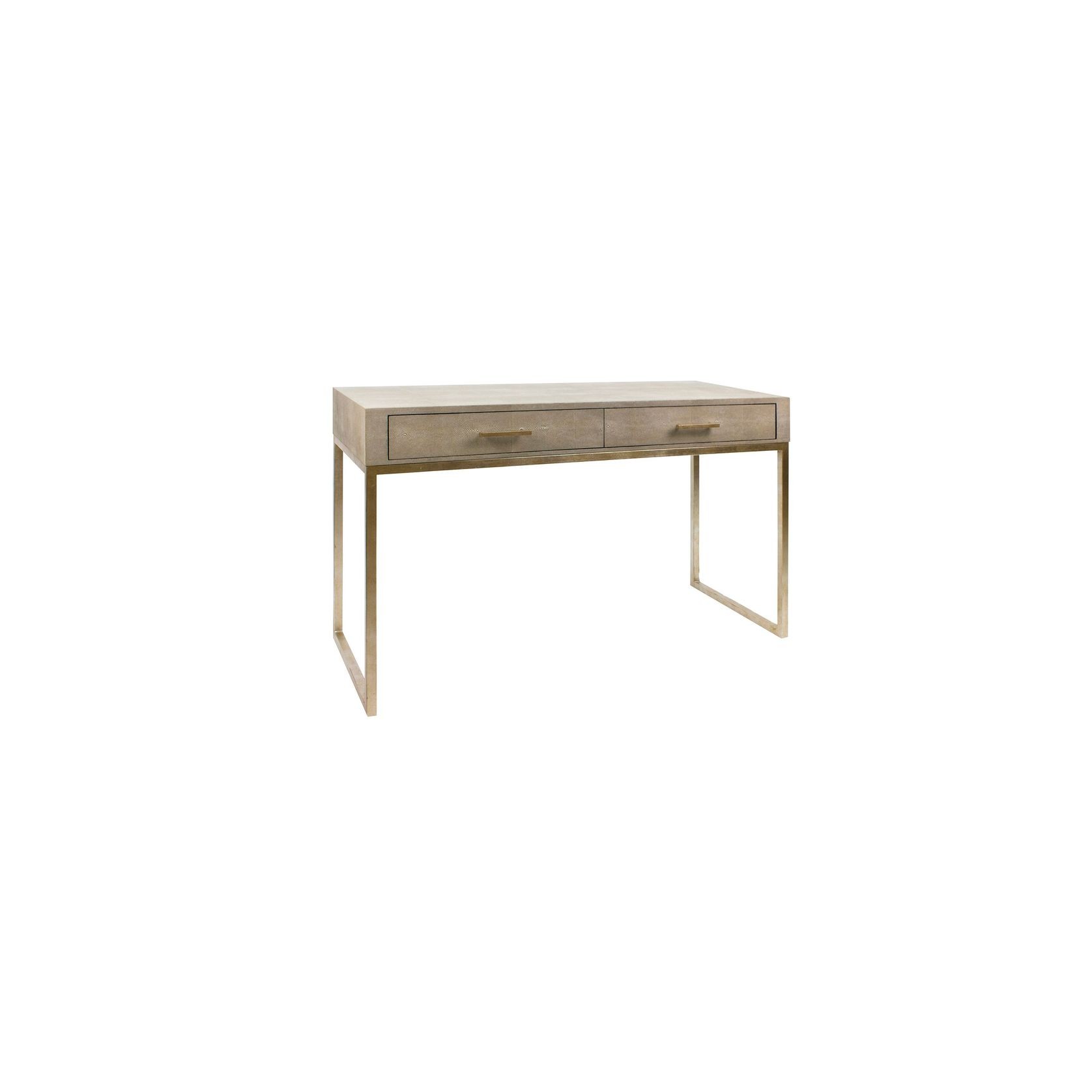 CLARENCE Console with 2 Drawers Taupe gallery detail image